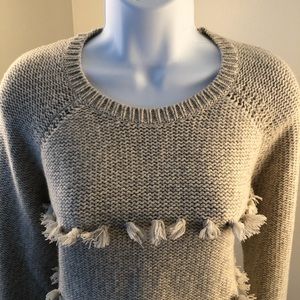 Vineyard Vines wool and cashmere sweater w tassels